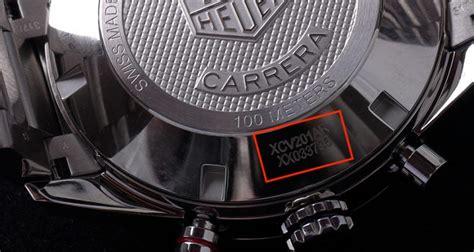 TAG Heuer serial number verification